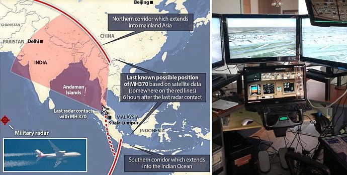 Simulator Pilot Milik Pilot Mh370 Datanya Sudah Dihapus